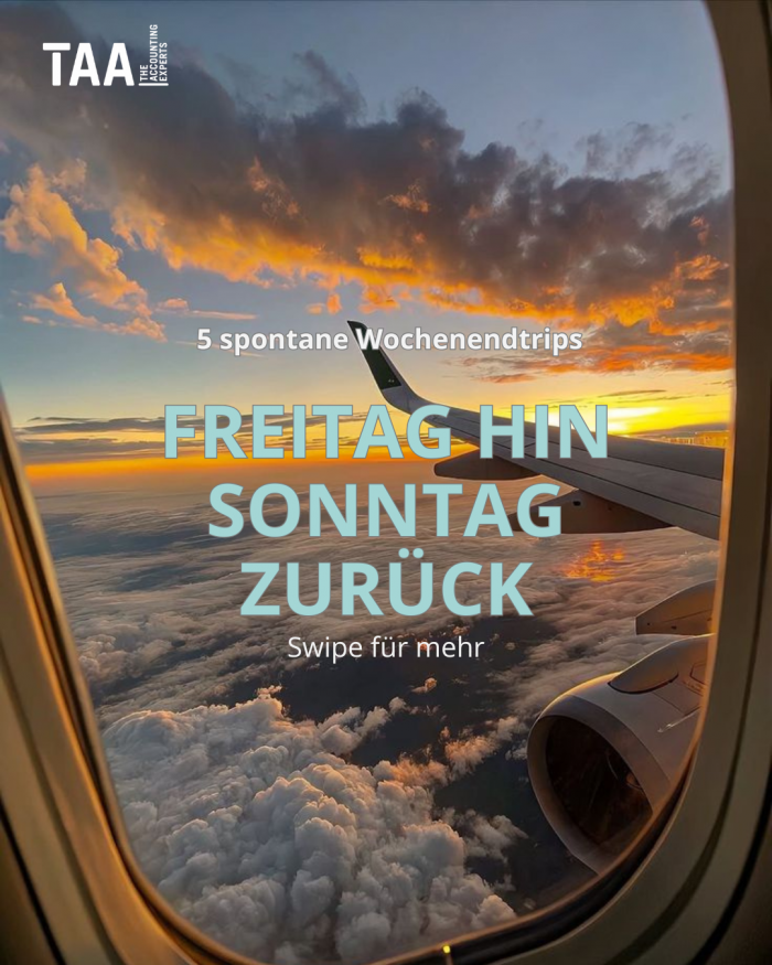 🌍✈️ Reisetrend 2026: Freitag los, Sonntag zurück