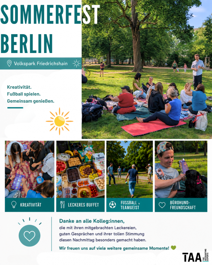 Sonne, gutes Essen und tolle Menschen – was braucht man mehr? ☀️
